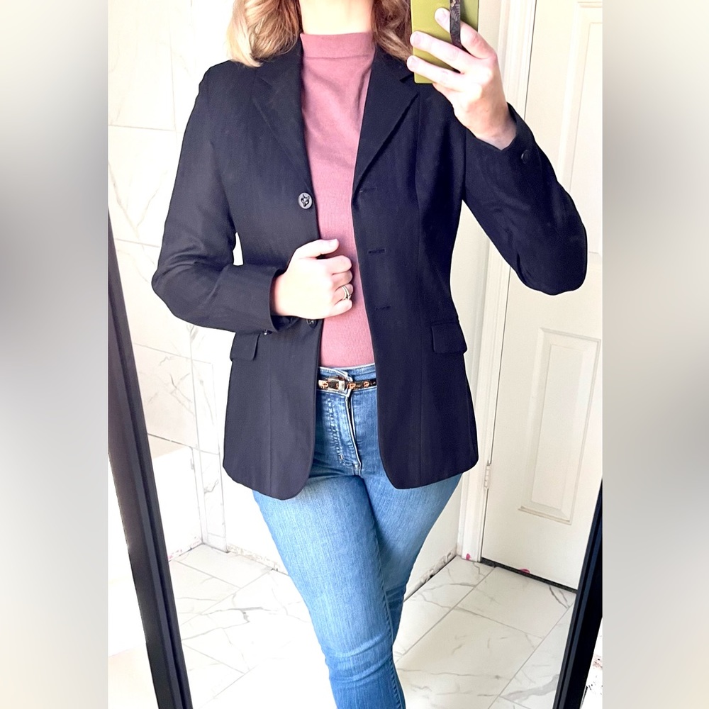 Pytchley Vintage Blue Wool English Riding Blazer
